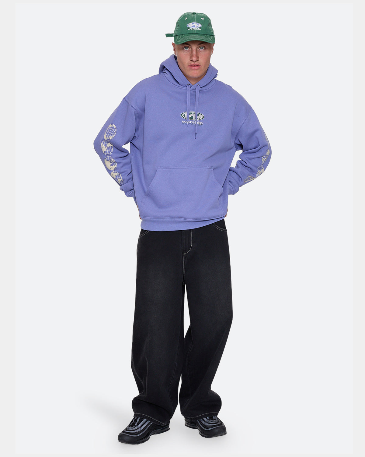 Mens Sonic Pullover Hoodie