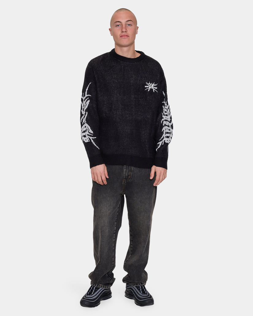 Mens Trudge Knit Crew Neck