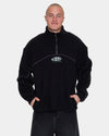 Mens Sonic Quarter Zip Sherpa Fleece Jumper
