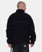 Mens Sonic Quarter Zip Sherpa Fleece Jumper