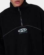 Mens Sonic Quarter Zip Sherpa Fleece Jumper