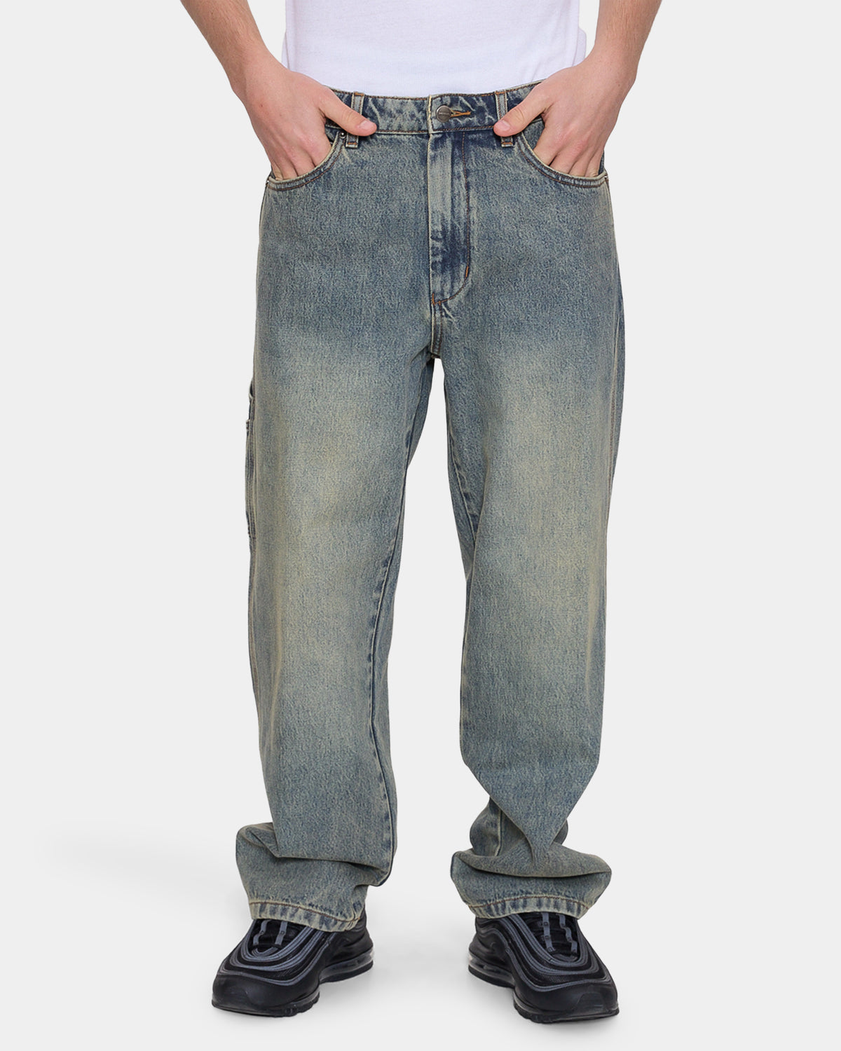 Mens Plain Sight Carpenter Denim Jeans