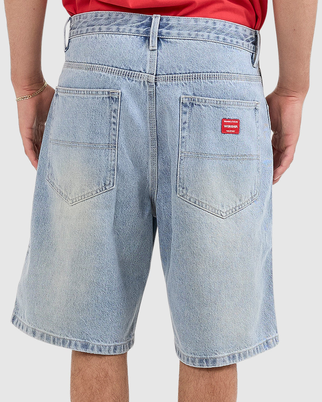 MENS PUSH OFF BIG DAWG JEANS SHORTS