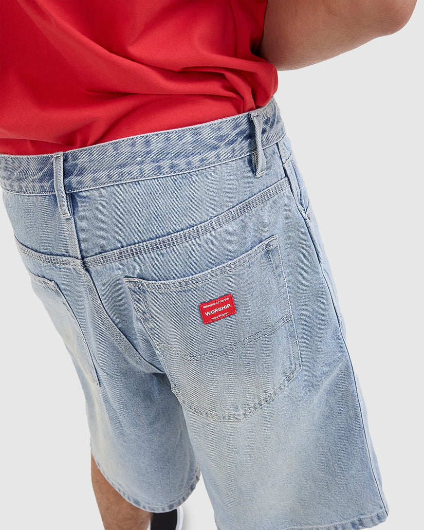 MENS PUSH OFF BIG DAWG JEANS SHORTS