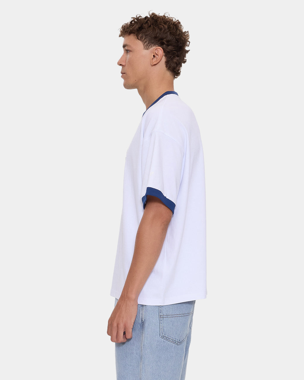 Mens Cherub Oversized Ringer T-Shirt