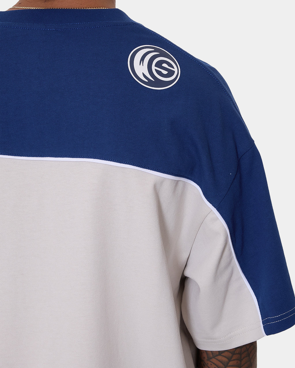 Mens Blender Oversized Panel T-Shirt