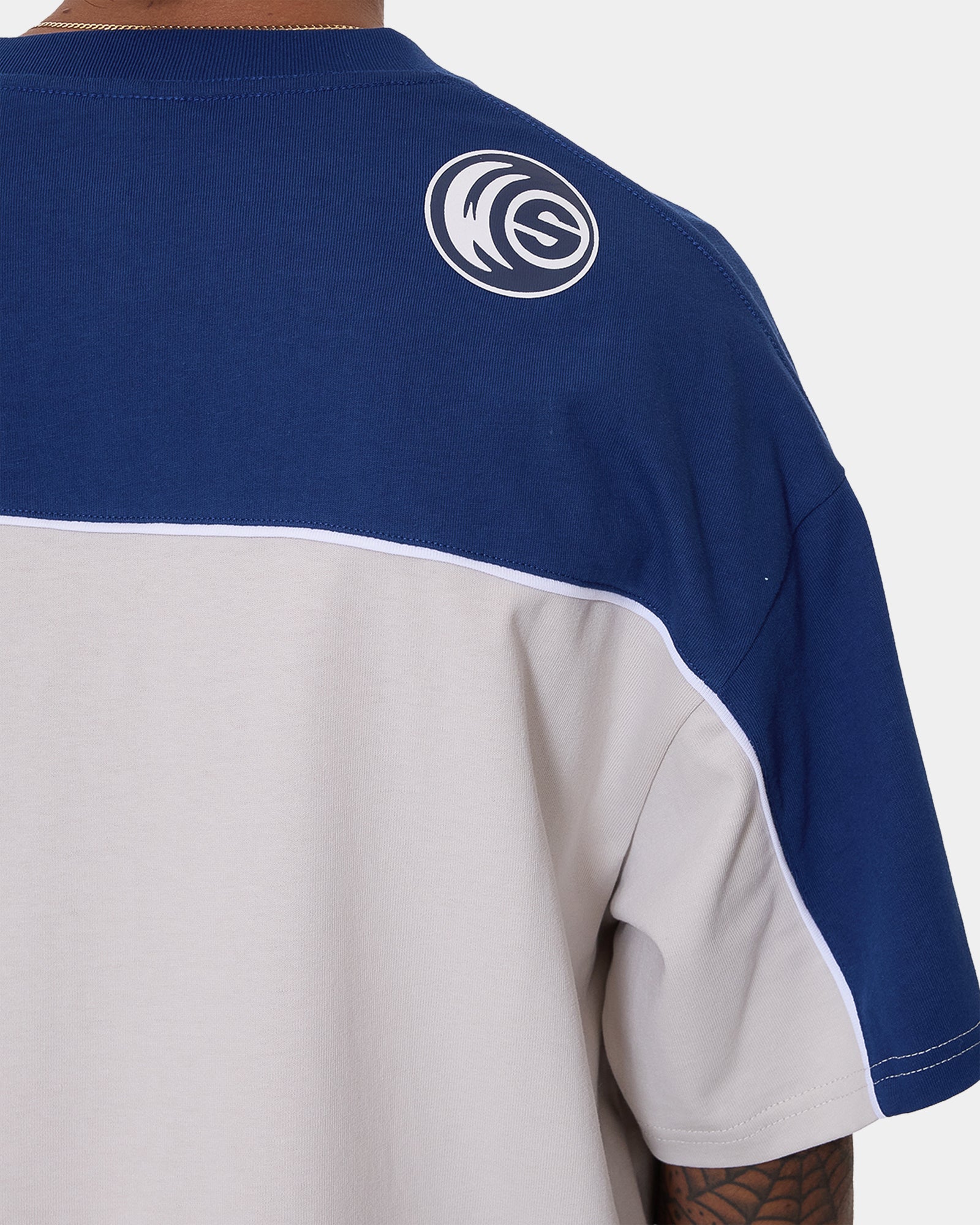 Mens Blender Oversized Panel T-Shirt
