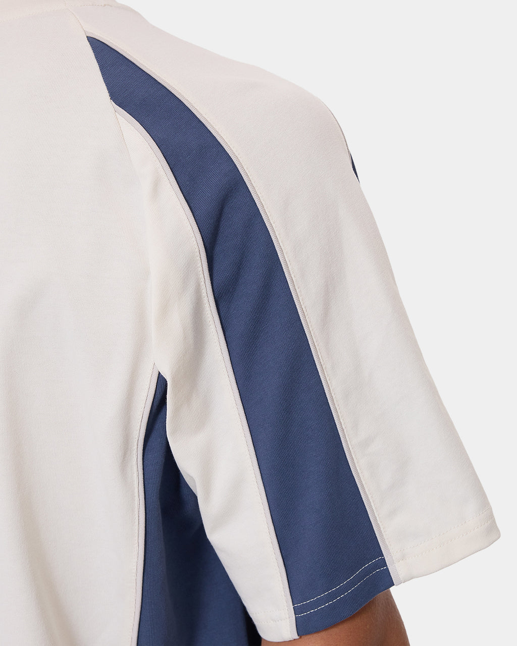 Mens Laps Panel Oversized T-Shirt