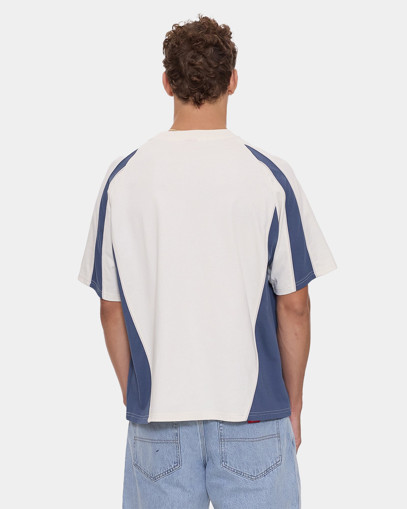 Mens Laps Panel Oversized T-Shirt