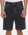 Mens Glazed Carpenter Denim Shorts