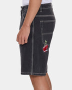 Mens Glazed Carpenter Denim Shorts