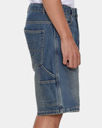 Mens Devilish Carpenter Denim Shorts