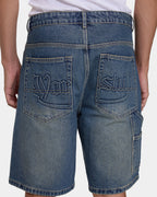Mens Devilish Carpenter Denim Shorts