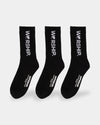 MENS CORE 3 PACK CREW SOCKS