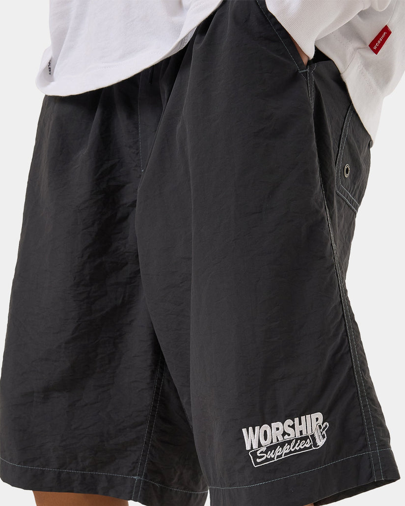 MENS DRY PAINT BAGGIE NYLON SHORT