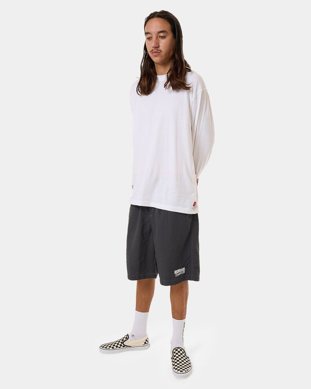 MENS DRY PAINT BAGGIE NYLON SHORT
