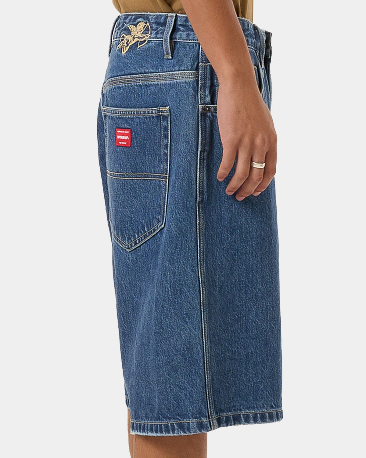MENS BIG DAWG DENIM SHORTS