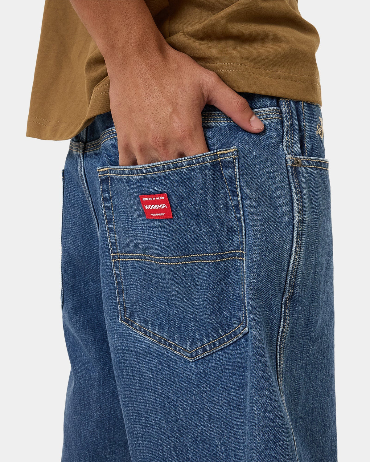 MENS BIG DAWG DENIM SHORTS