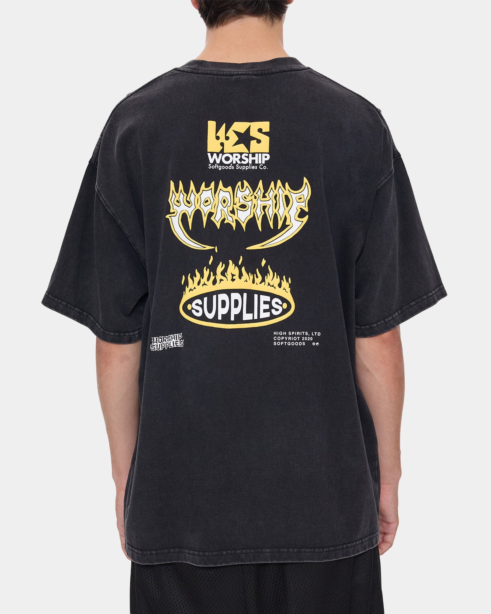Mens Pile Up Oversized T-Shirt