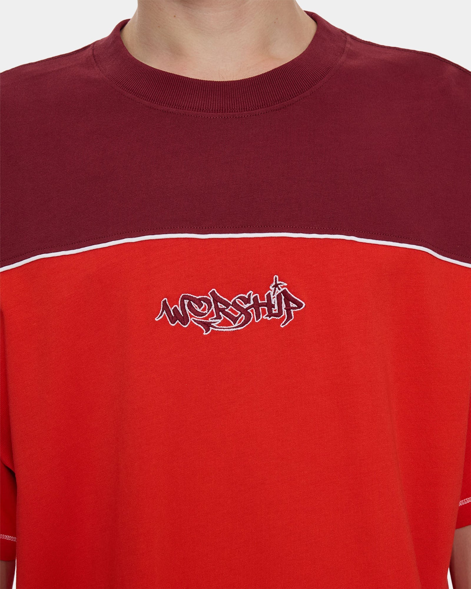 Mens Hot Gossip Oversized Panel T-Shirt