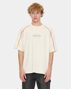 Mens Frequency 2 Panel Oversized Raglan T-Shirt