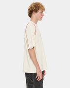 Mens Frequency 2 Panel Oversized Raglan T-Shirt