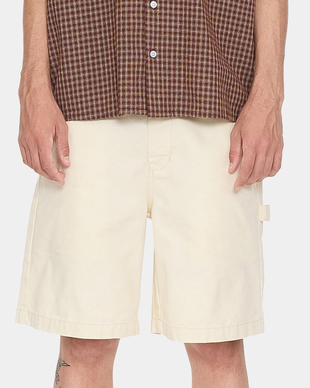 Mens Canvas Utility Carpenter Shorts