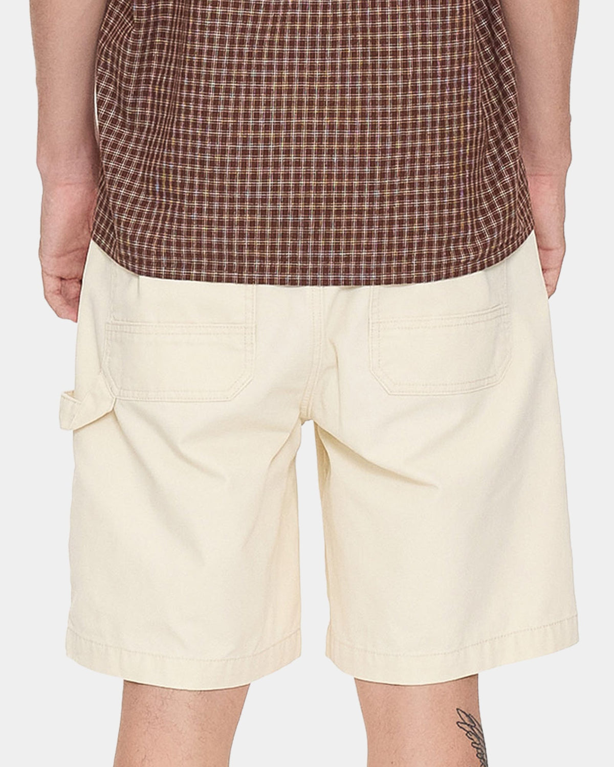 Mens Canvas Utility Carpenter Shorts