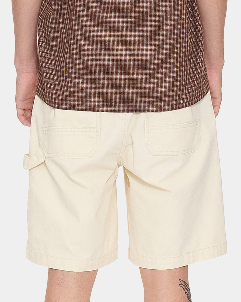 Mens Canvas Utility Carpenter Shorts