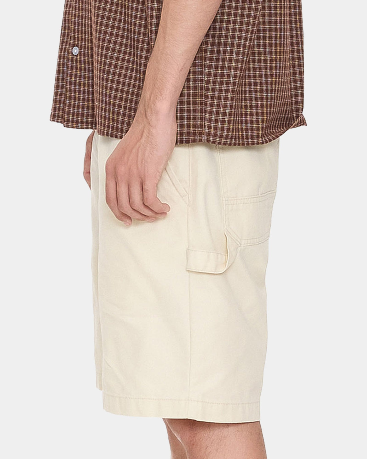 Mens Canvas Utility Carpenter Shorts