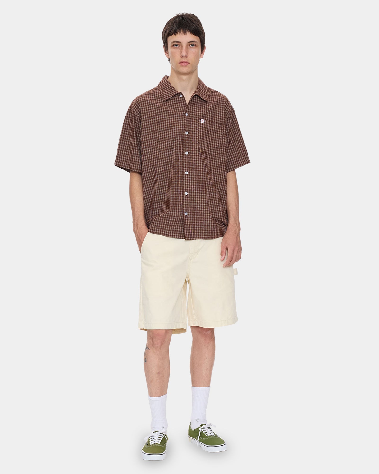 Mens Canvas Utility Carpenter Shorts