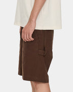 Mens Canvas Utility Carpenter Shorts