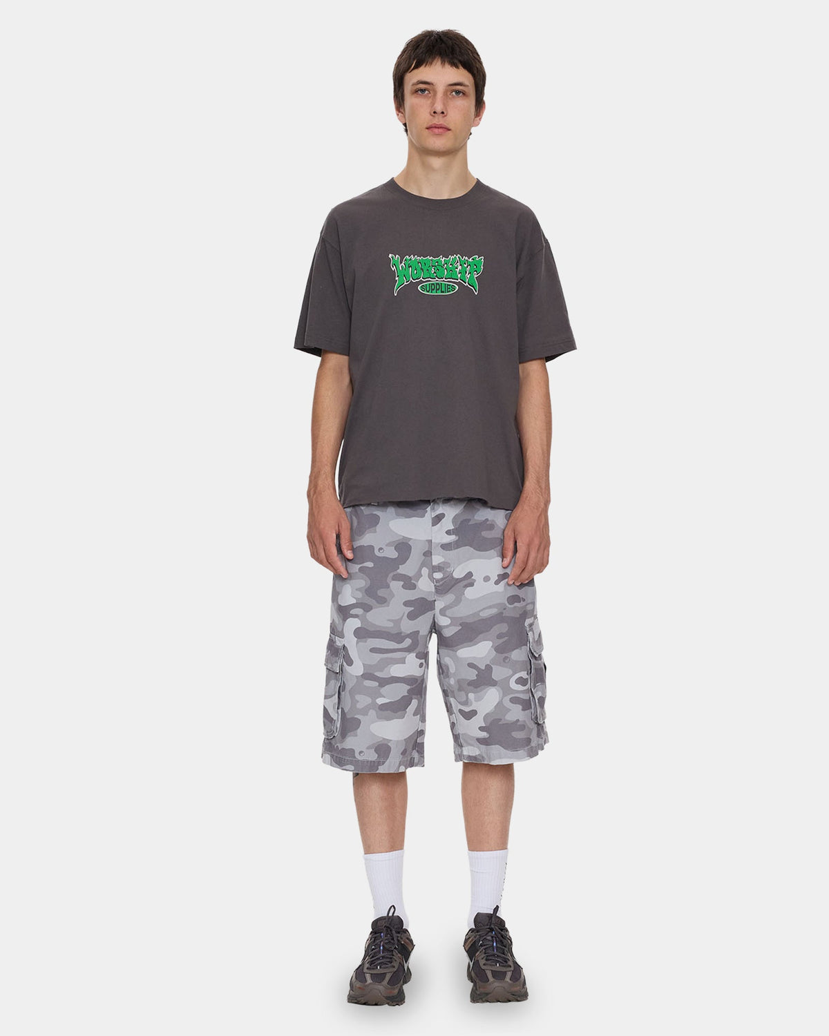 Mens Crunk Cargo Shorts