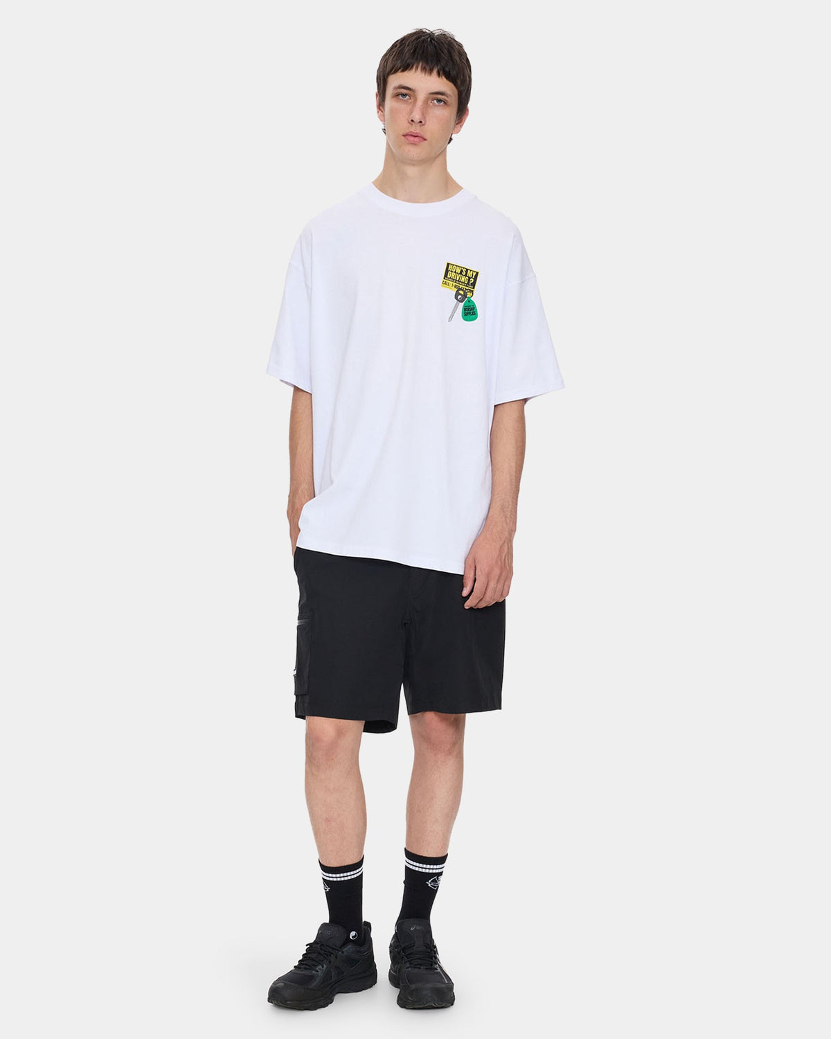 Mens Core Nylon Tech Cargo Shorts