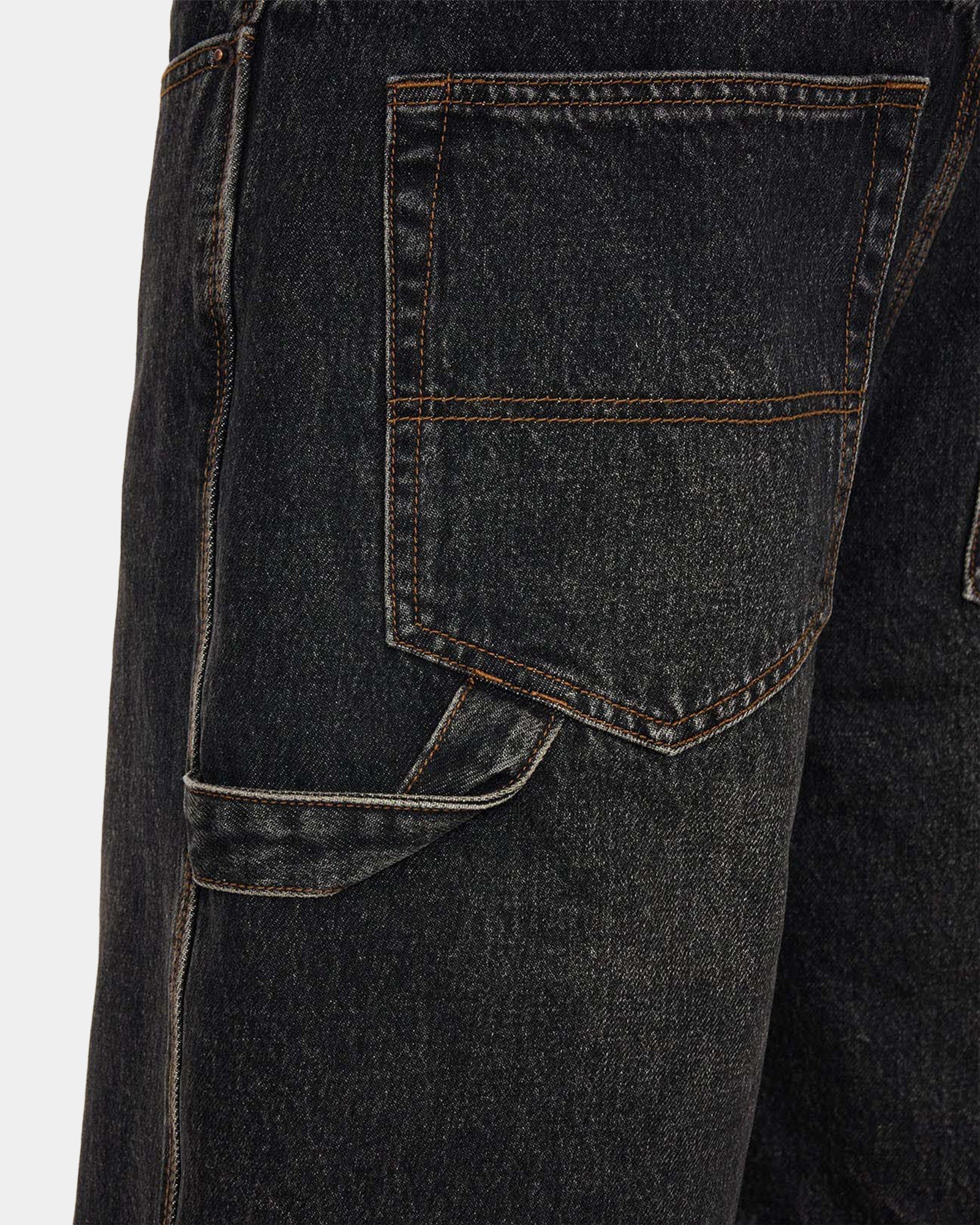 Mens Carpenter Denim Shorts