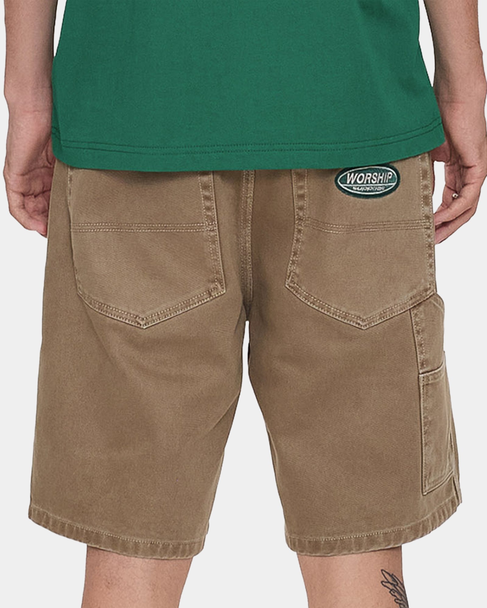 Mens Department Carpenter Denim Shorts