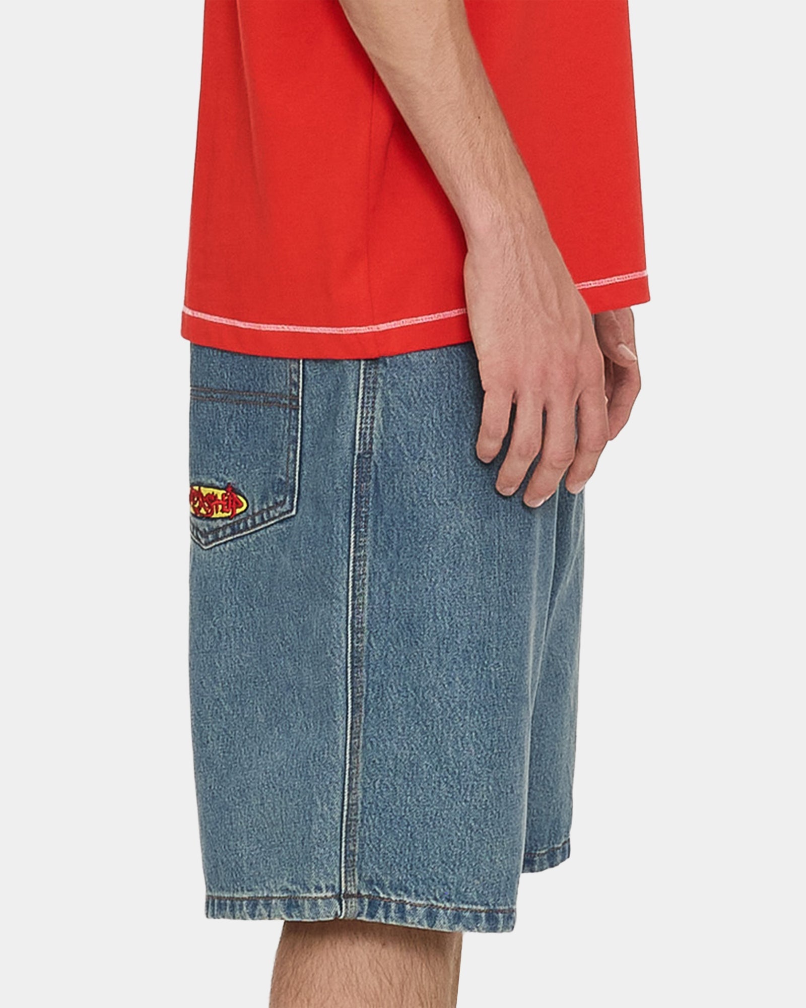 Mens Hot Gossip Big Dawg Denim Shorts