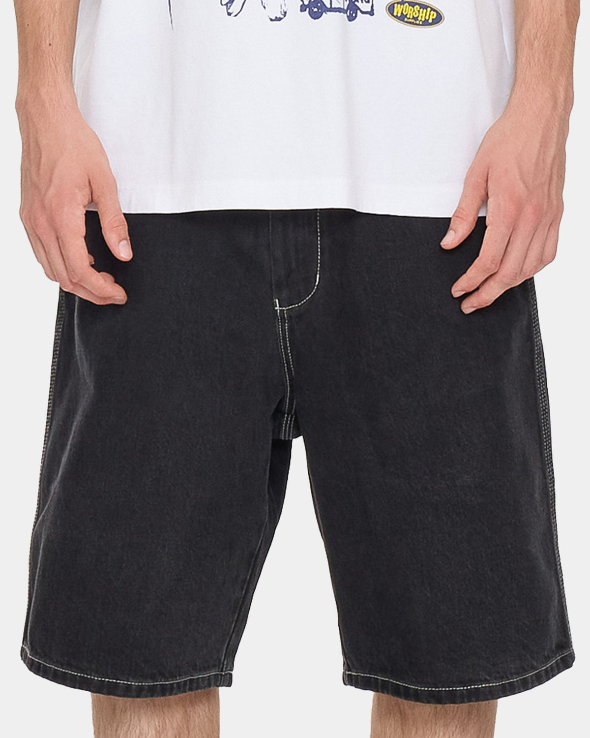 Mens Big Dawg Denim Shorts