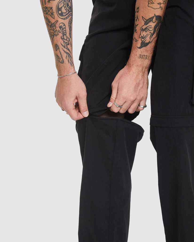 MENS DELIVERANCE ZIP OFF NYLON CARGO PANT