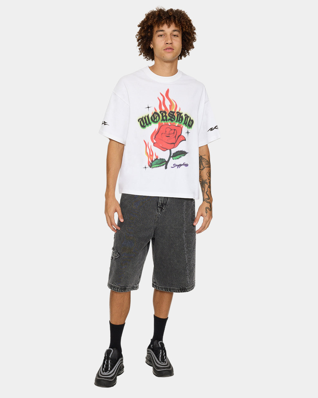 Mens Anderson Boxy Crop T-Shirt
