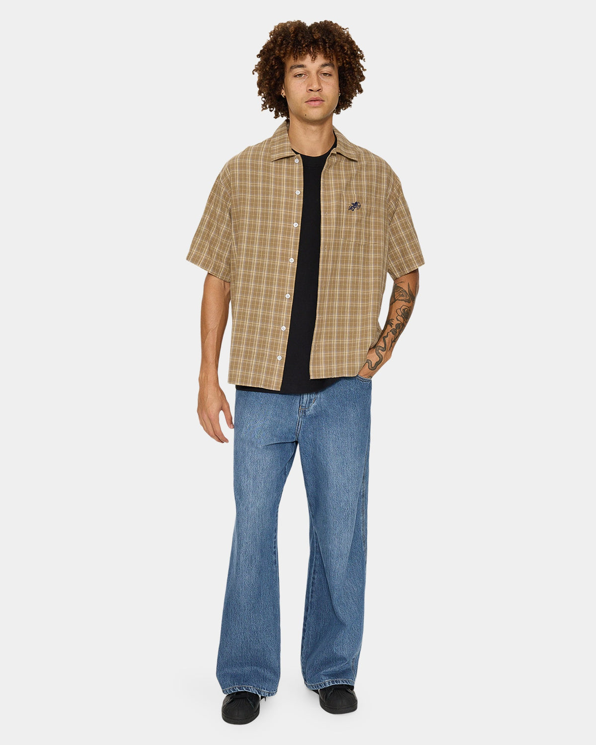 Mens Cherub Short Sleeve Shirt