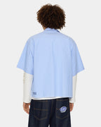 Mens Morality Boxy Cropped Short Sleeve Shirt