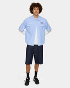 Mens Morality Boxy Cropped Short Sleeve Shirt