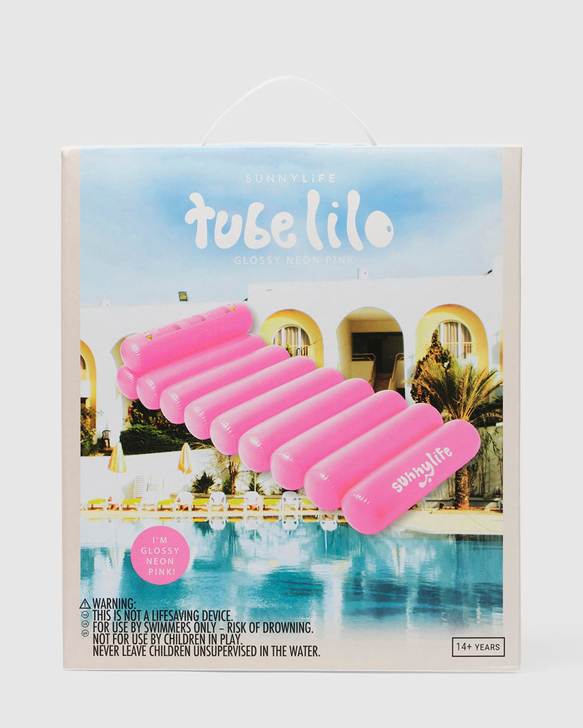 Neon Pink Tube Lilo