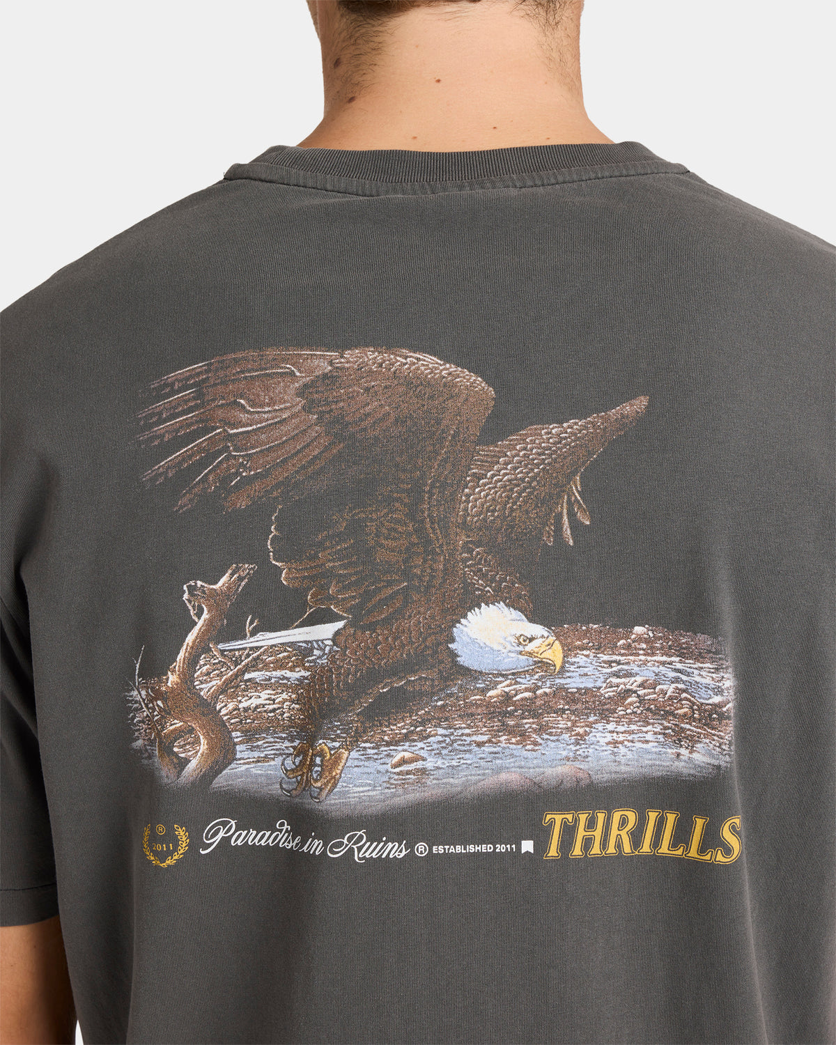 MENS THRILLS TAKE WING MERCH FIT T-SHIRT