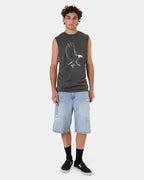 Mens Speed Metal Merch Fit Muscle Top