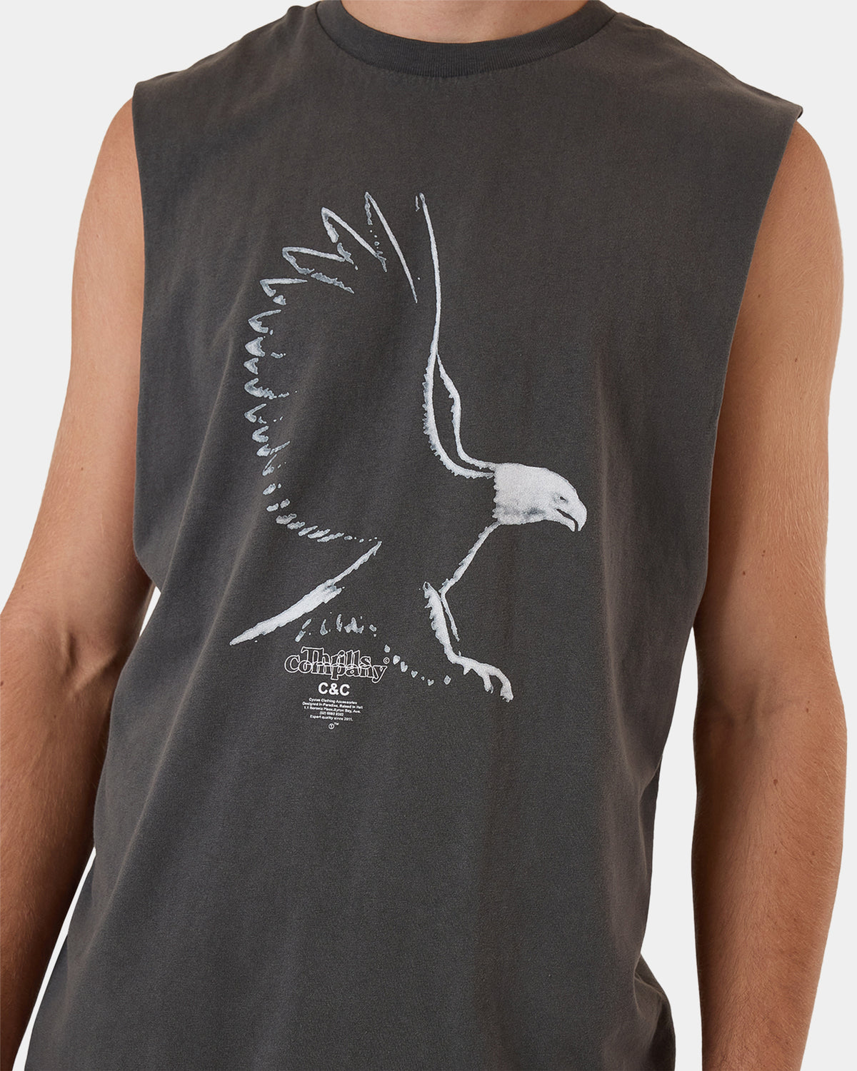 Mens Speed Metal Merch Fit Muscle Top