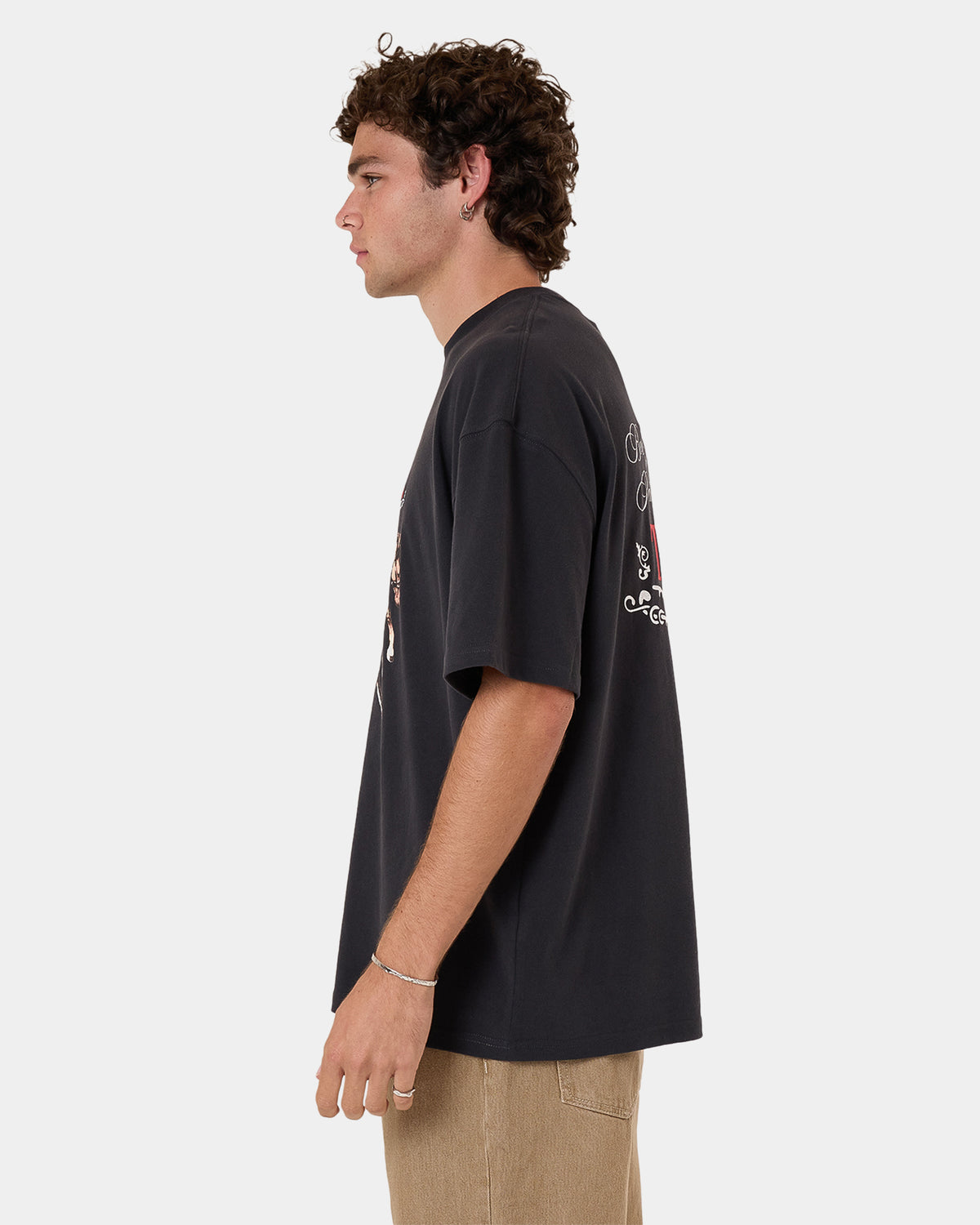 Mens Eternal Outlaw Box Fit Oversized T-Shirt