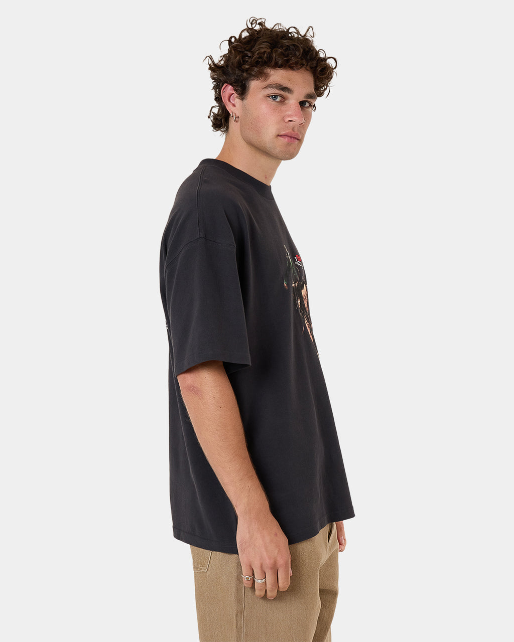 Mens Eternal Outlaw Box Fit Oversized T-Shirt