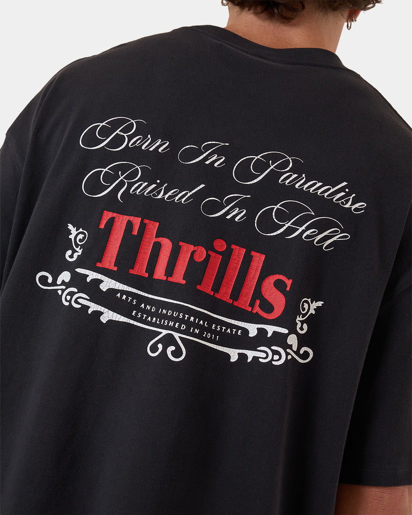 Mens Eternal Outlaw Box Fit Oversize T-Shirt